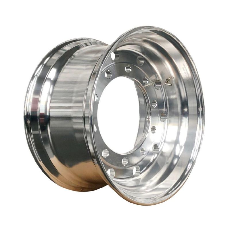 22.5 X 9.0 Polished Forged Aluminum Truck Wheels or Rims for Heavy-Duty Truck