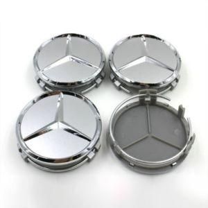 75mm Car Chrome Logo Wheel Center Caps