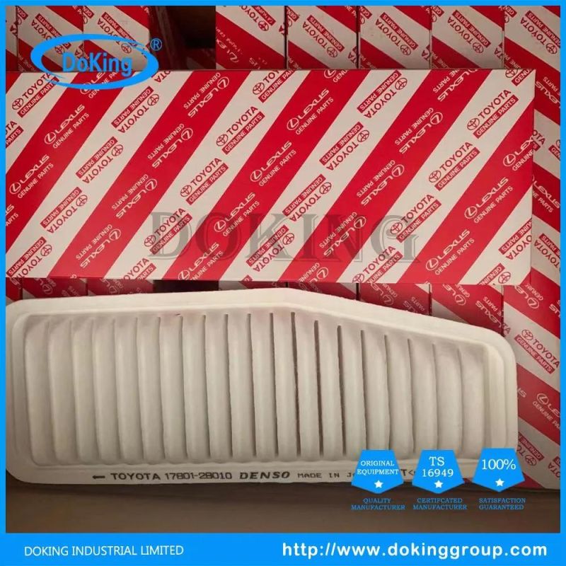 China Supplier Car Air Filter for Toyota 17801-28010