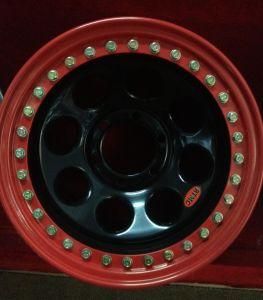 Beadlock Wheel, Loder Wheel, 4x4 Hub Offroad Steel Wheel