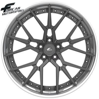 1/2 Piece Forcar Alloy Wheel Rims Aluminum Car Wheels for Personal Car in 18/19/20/22 Inch