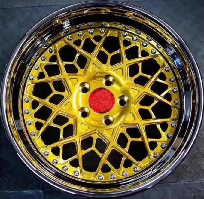 Customized Hot Wheels Shinny Bright Forged Car Alloy Wheels Rims for Wholesale