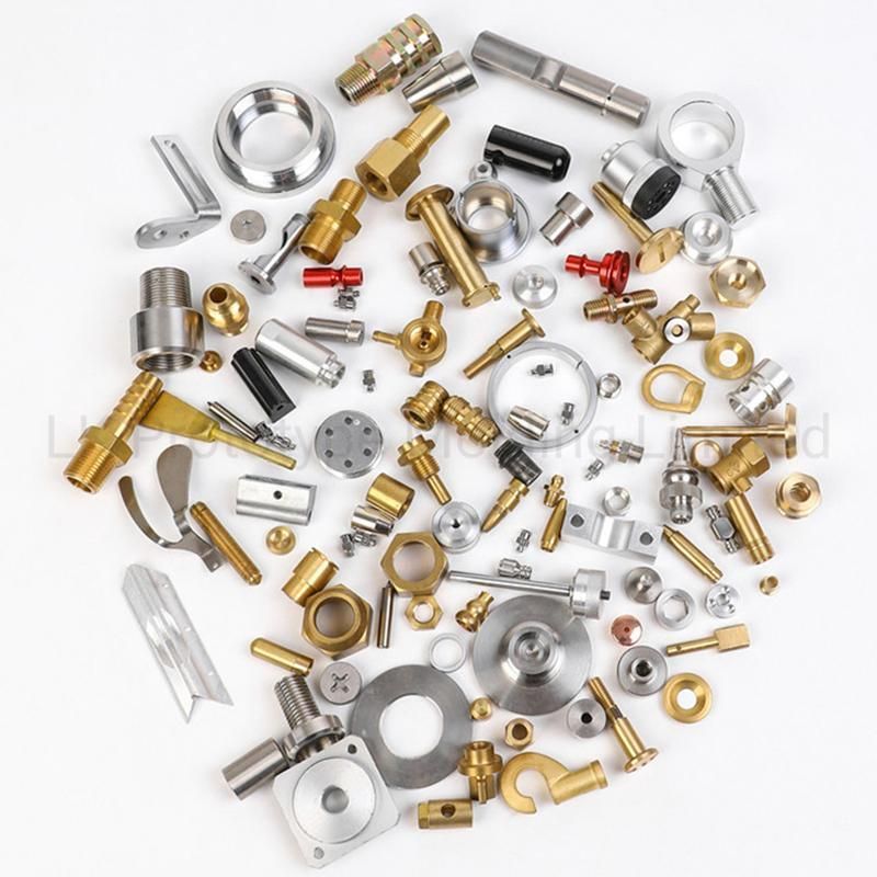 Customize CNC Machining Aluminum/Brass/Copper/Metal Small Part Mini-Part-Wheel Machining Mechanical Part