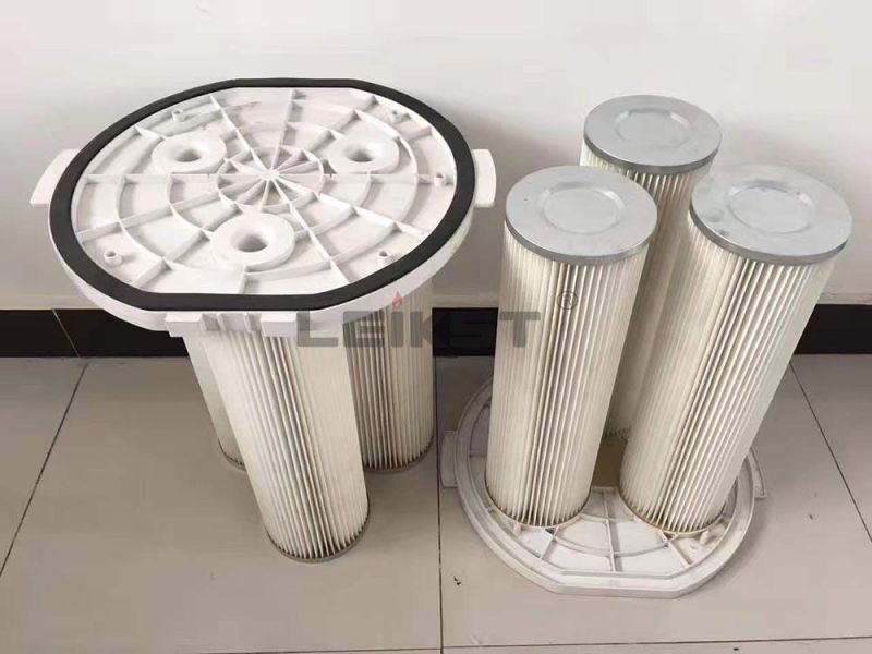 Leikst Filter Cartridge Dust Collector System 352*241*660 320*215*660 Pleat Dust Filter