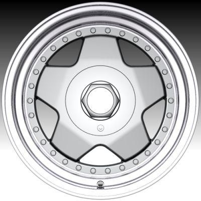 16 17 Inch PCD4X100 Car Aluminum Alloy Rim Car Accessories Auto Parts Vossen Replica Wheels Hub