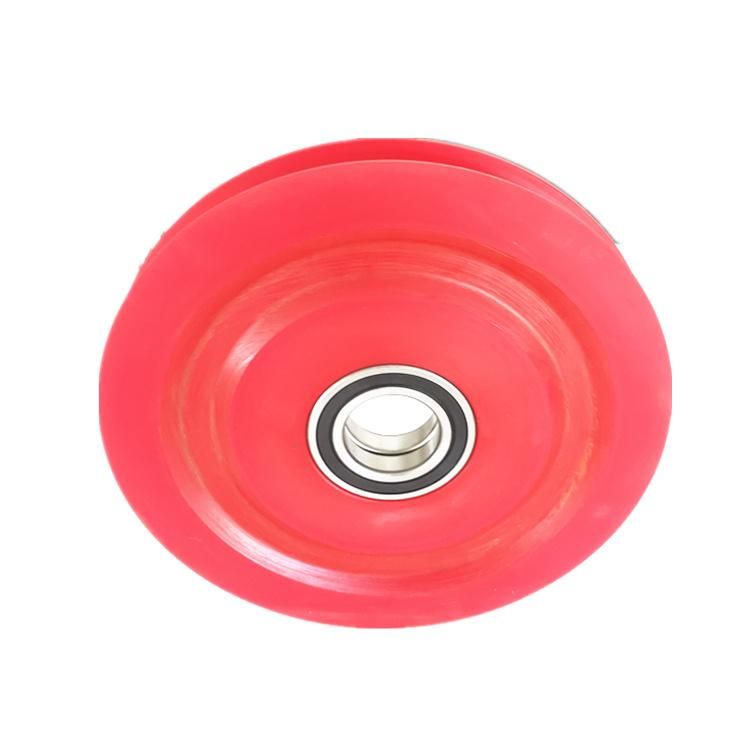 Original 25t Crane Spare Parts Wire Wheel 111201215 / 112100707 for Construction Machinery