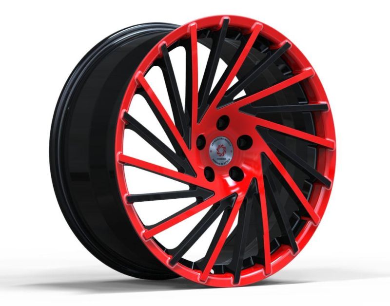 1 Piece Monoblock Forged Aerospace Concave Aluminum Alloy Wheel