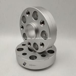 Silver Anodized 35mm 5X112 to 5X120 Wheel Adapter Spacer CB 57.1mm to 58.1mm Fits Audi Q2 Q3 RS3 Tt VW Tiguan Arteon