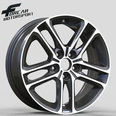 17*7.0/18*7.5 Black Machine Face Rims for Hyundai