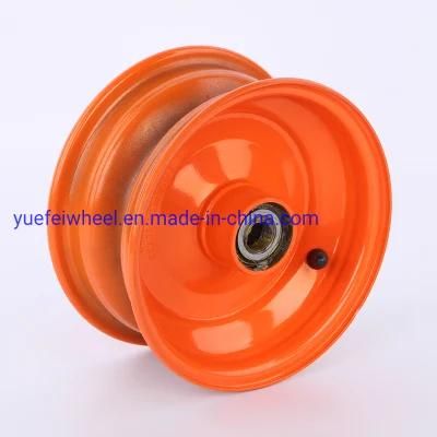 Yuefei Wheel Rim Steel Wheel Snow Thrower Wheel 8X3.75 with Bearing