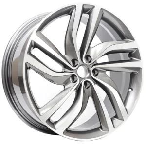 Wholesale Grey Colored 5 Hole Car Alloy Wheel Rim Forged