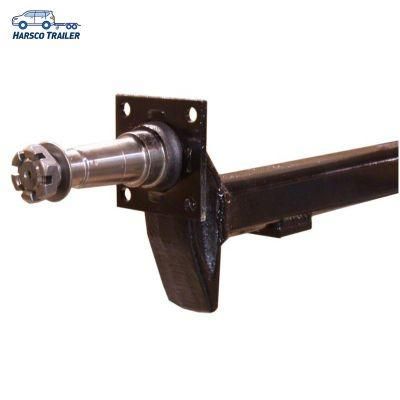 Trailer Drop Axles-40mm Square Beam Size-39mm Round Stub Axlesize-750kg Capacity-100mm DH