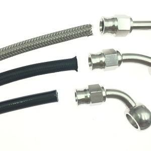 Hydraulic Stainless Steel Braided Brake Hose for Auto Parts with Banjo Hose Fittings