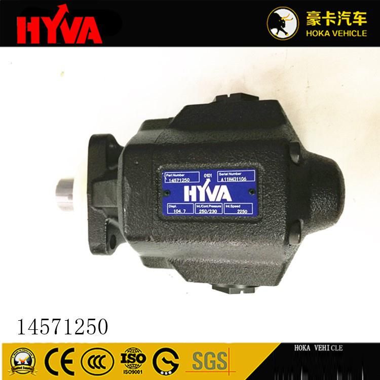 Original Hyva Spare Parts Hydraulic Gear Pump 14571250 for Dump Truck Hoist