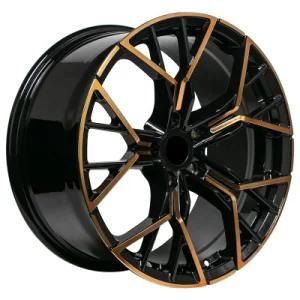 21 22 23 24 Inch Aviation Aluminum Alloy 6061 PCD5X120 Forged Car Wheels