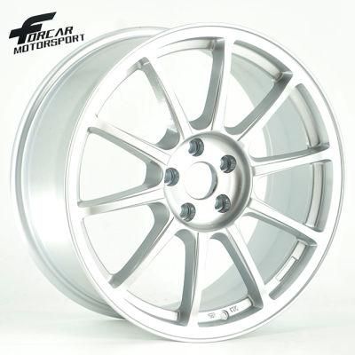 Aftermarket 15 17 18inch Racing Car Rim Alloy Wheel PCD 100-120