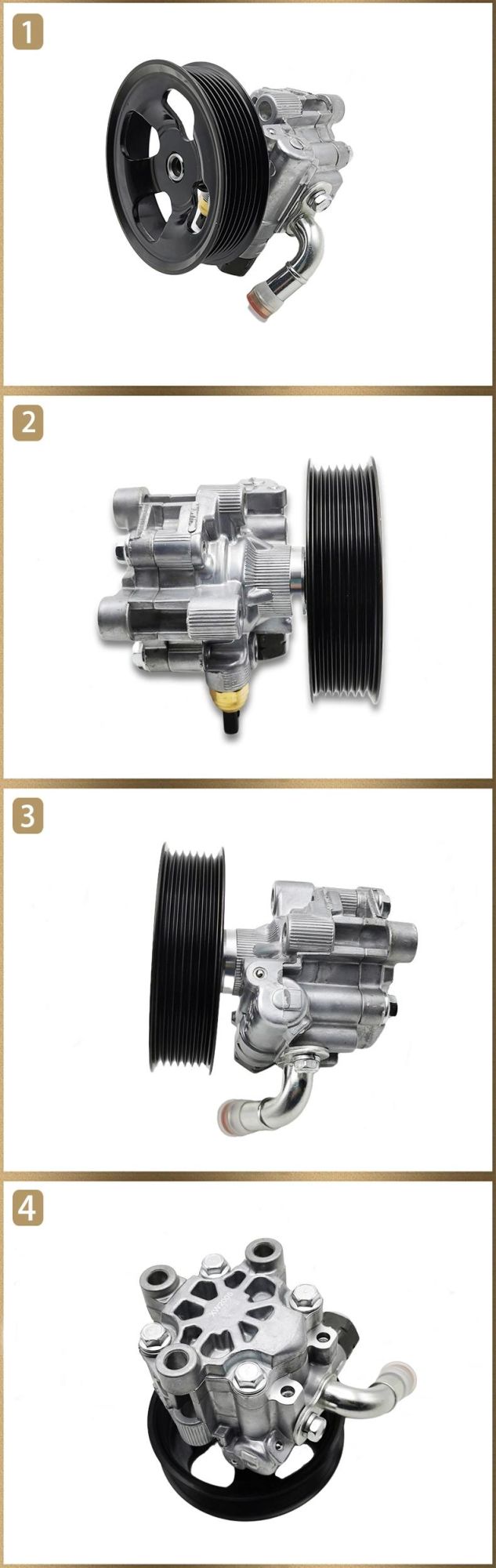 Caja Cremallera Direccion L200 Bomba Power Steering Pump Mr374897