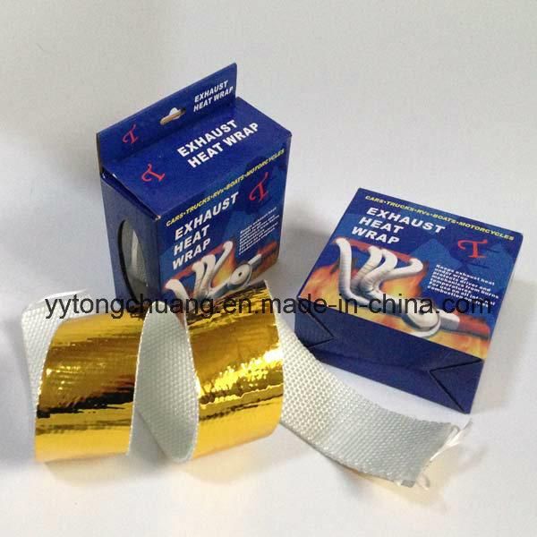 Reflect-a-Gold Insulation Fiberglass Exhaust Heat Wrap Tape