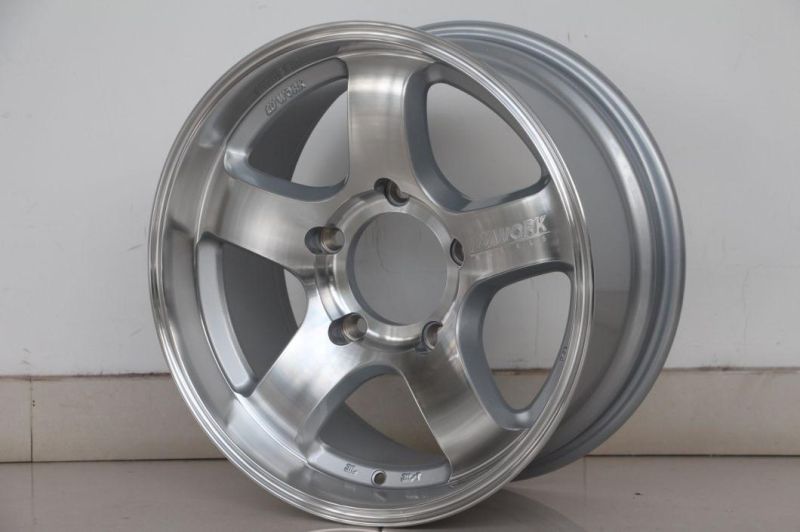 Silver 16inch 5spoke Wheel Rim Replica