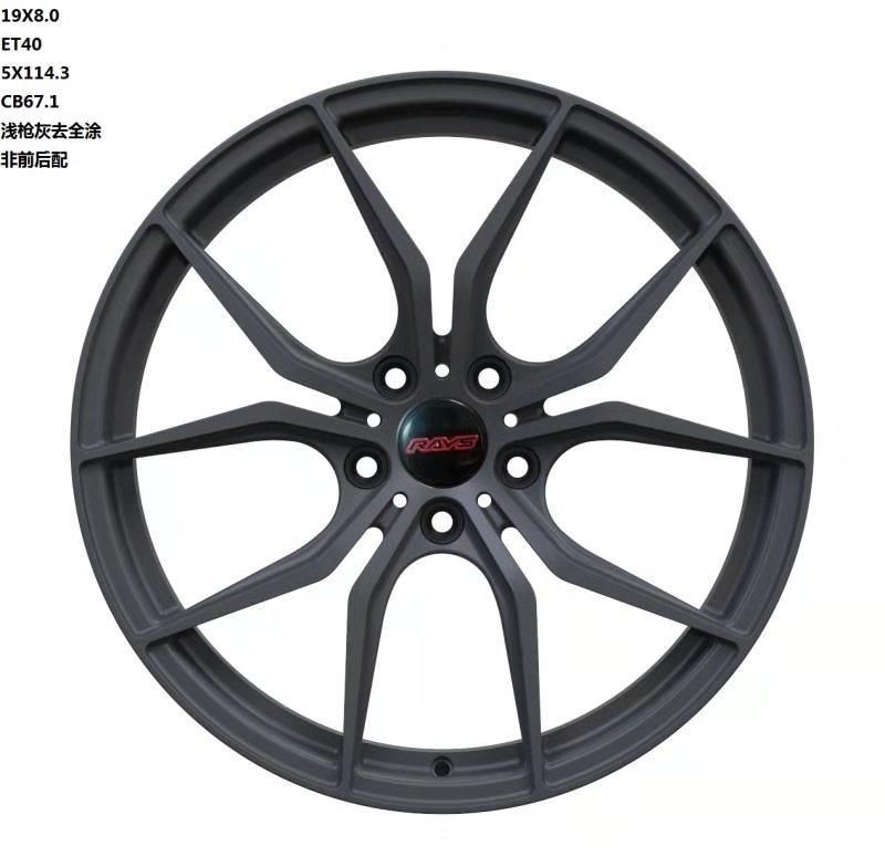 T6061 Forged Aluminum Alloy Mag Rim