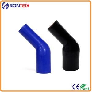 45 Degree Reducer Silicone Hose with Clamps