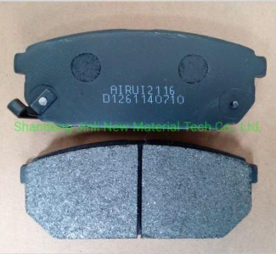 D1261 Semi-Metal Brake Pads Caliper Spare Parts