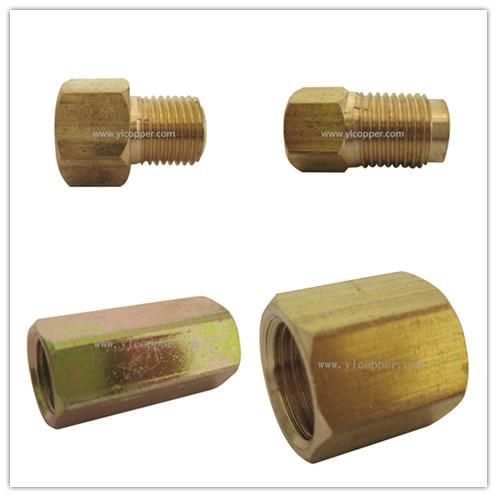 Auto Internal Flare Brass Tube Union for Auto Parts