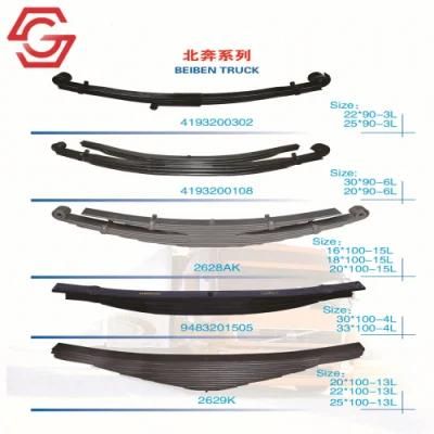 Top Quality Leaf Spring for Beiben Truck