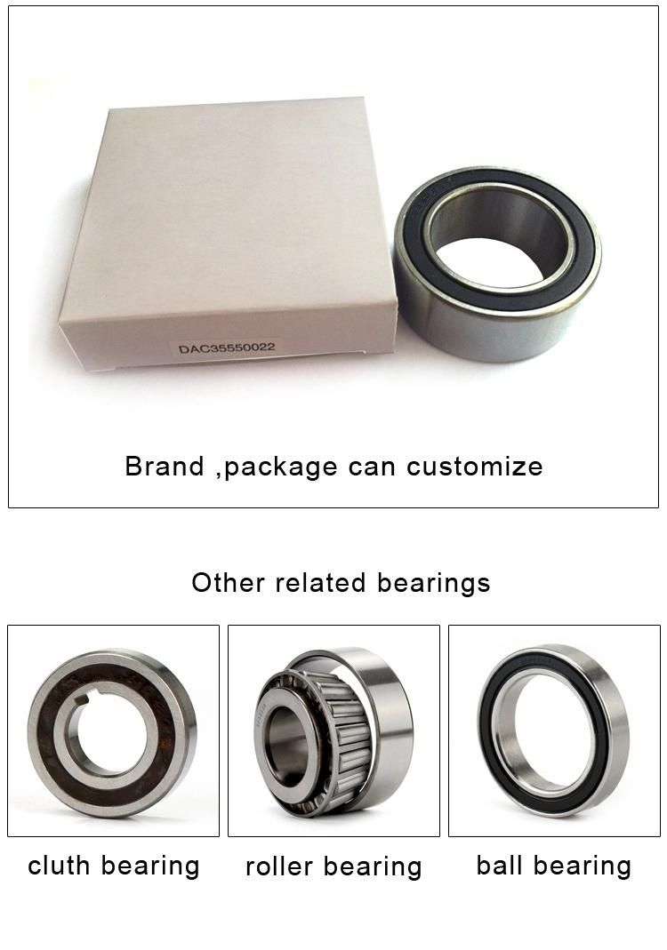 Auto Automotive Car Unit Front Axle Wheel Bearing Hub Tapered Thrust Cylindrical Deep Groove Pillow Block Roller Ball Hub Bearings for 2020 (43550-26010)