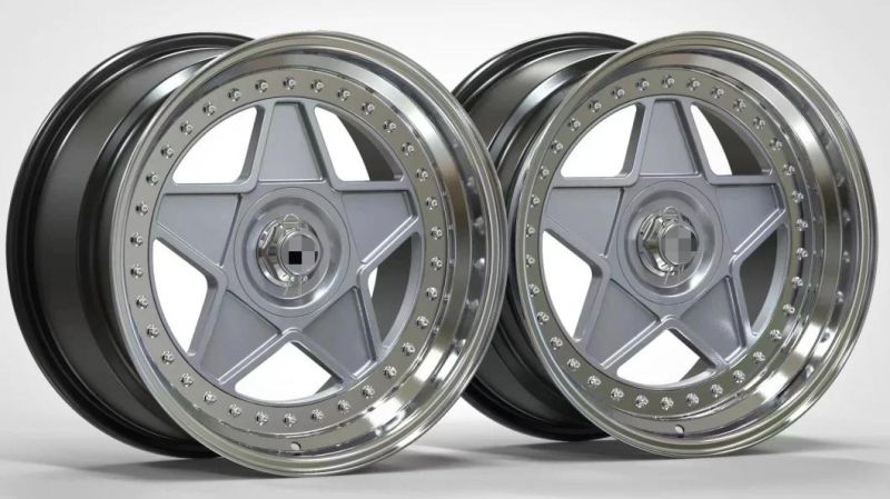 2-Piece Forged Car Wheels 18 19 20 21 22-Inch Alloy Car Wheel