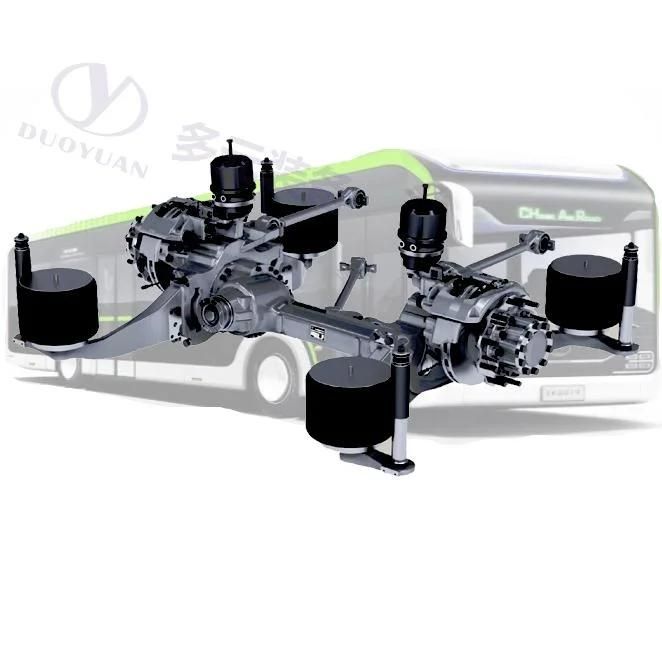 Rear Axle Assembly Double Decker Super Luxury Coach Low Floor Suspension and Assembly Axles Car Axle Assembly