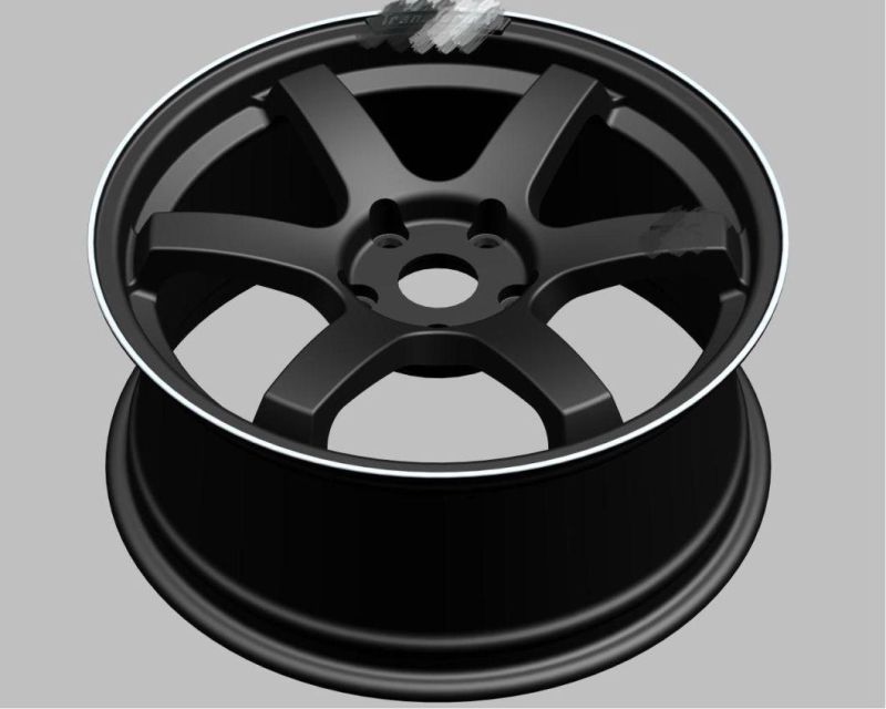 OEM/ODM 1885 Inch 4X100/114.3 35-40 Et Aluminum Alloy Wheel Rim Passengers Car Tires Factory Wholesale Rims Black Machined Lip