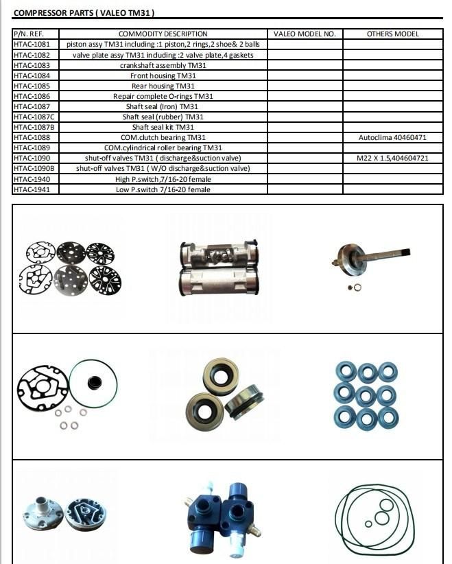 High Quality Auto Compressor Parts Shut-off Valve