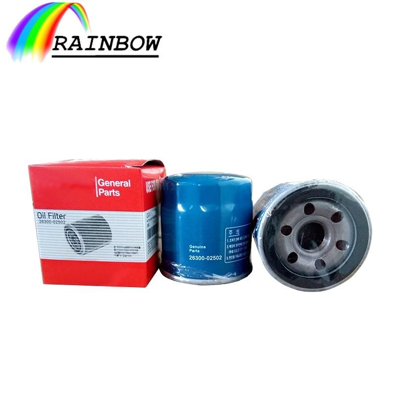 Good Price 26300-02502 Cars Oil Filter Wholesale for Hyundai KIA Motors