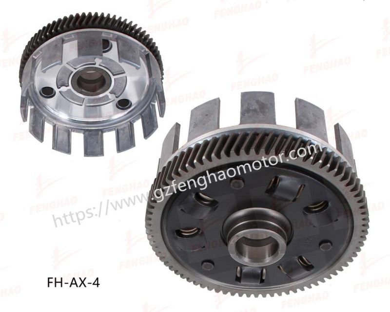 Good Quality Motorcycle Part Engine Parts Clutch Housing Suzuki Ax100/En125/Gn125/Ax-4