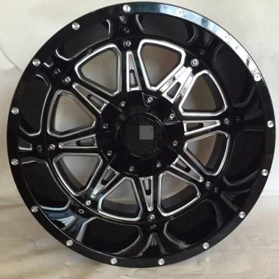 20 Inch Staggered Deep Dish Negative Et SUV 4X4 Offroad Alloy Wheel for Sale for Sport Car