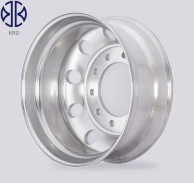 6.75 7.5 8.25 9.00X22.5 Tubless Truck Trailer Dump High Quality OEM Brand Certificate Forged Polish Alloy Aluminum Wheel Rim