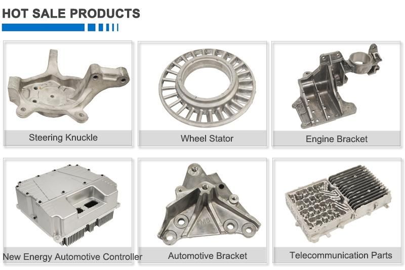 Automotive Aluminum Motor Housing Low Pressure Die Casting Parts and Molds Plant