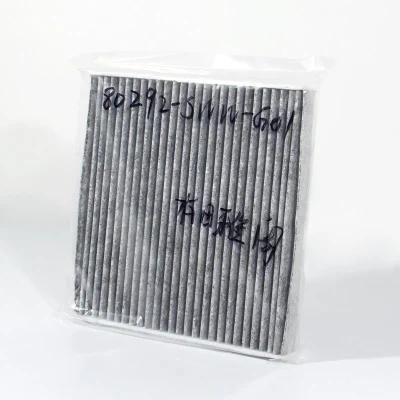 Congben China Manufacturers Sell Cabin Air Conditioning Filter 80292-Sww-G01