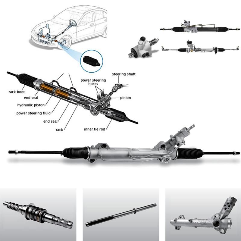 Auto Part Steering Rack for Audi A6 C5 (type 4B) OE 4b1422066A & 4b1422066f & 4b1422066j & 4b0422066c LHD