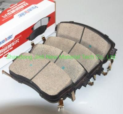 D2288 Copper-Free Ceramic Brake Pad Wonderful Brake Performance High End Auto Brake Parts