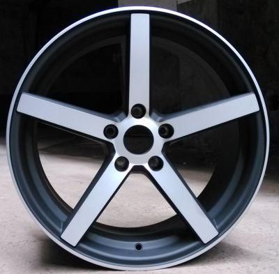 18 Inch 18X7.5 Wheels for Electric Car 5X114.3 Black Machine Face CB 66.1 Car Wheels Prices Ring 18