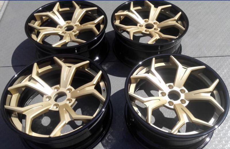 Colorful Custom Alloy Wheels Rim Forged Wheels