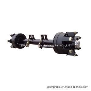 Six Spoke Axle Trailer Axle Wheel Axle Spider Axle Hub Axle Rear Axle Suspension Axle for Semi Trailer Parts and Auto Spare Parts