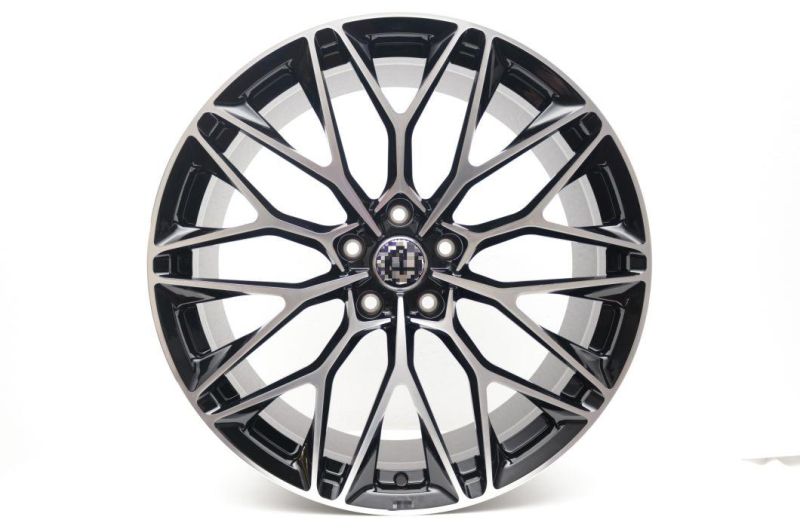 Wholesale New Design Black Machine Face 16 Inch Wheel 5*114.3 Forged Wheels Rim