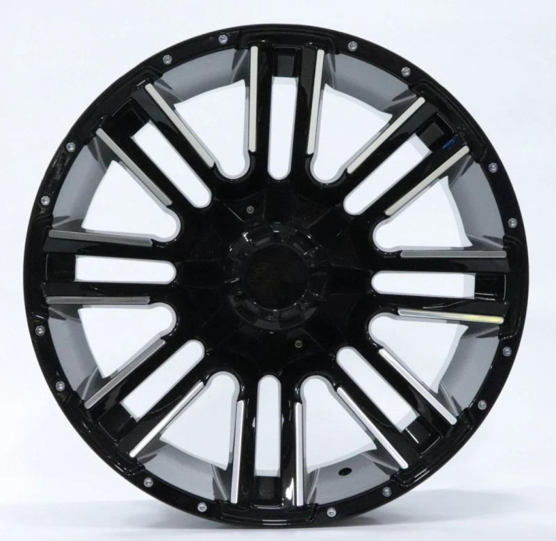 J1037 Aluminium Alloy Car Wheel Rim Auto Aftermarket Wheel