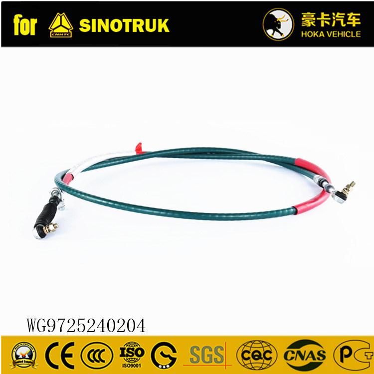 Original Sinotruk HOWO Truck Spare Parts Gear Selection Flexible Cable (3400) Wg9725240204