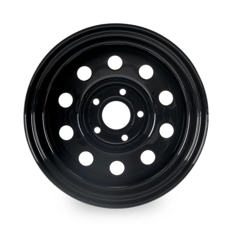 Black Steel Wheels Modular Wheel 15X10" 5X114.3