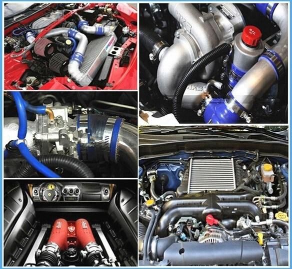 1.75" and 2" BMW N54 Intake Turbo Intercooler Silicone Hose Kit