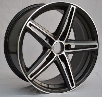 China OEM/ODM Polished Black Machined Face Aluminum Wheel Rims